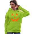 Pumpkin Face Go All Out Jack O Lantern Halloween Hoodie For Men & Women