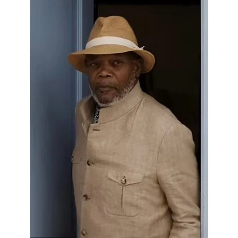 Argylle 2024 Samuel L. Jackson Coat