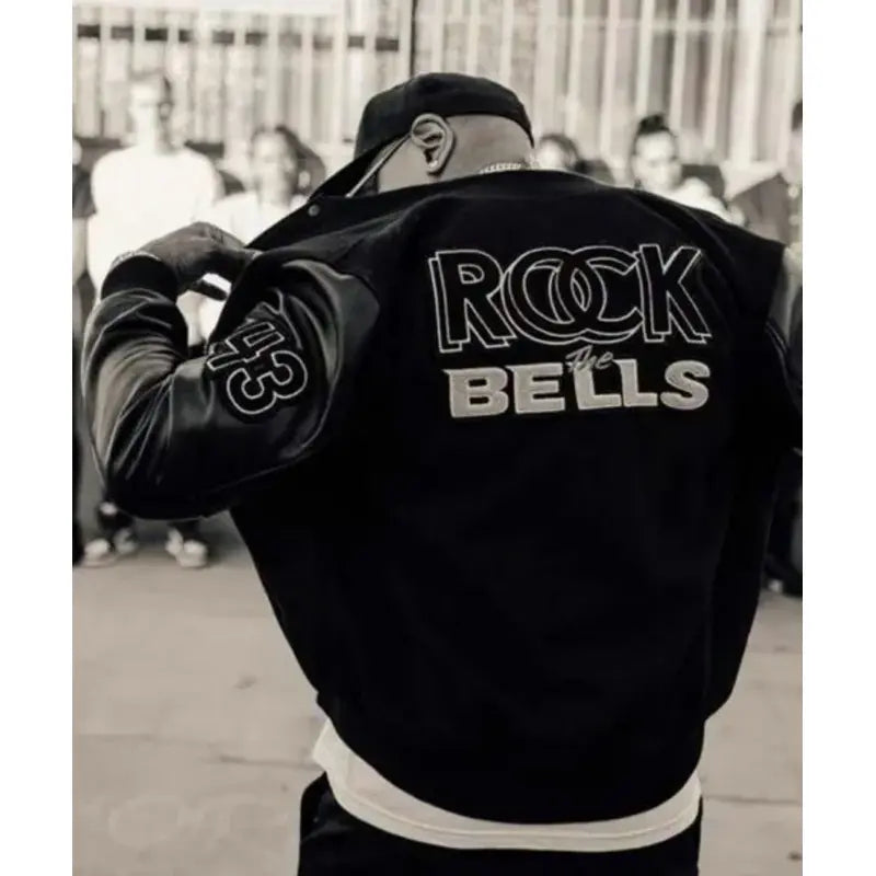 Rock The Bells LL Cool J Letterman Black Jacket