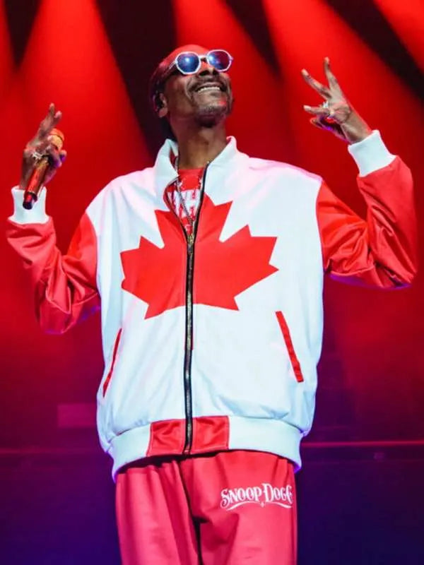 Snoop-Dogg-Cali-to-Canada-Tour-2024-Canadian-Flage-Bomber-Jacket