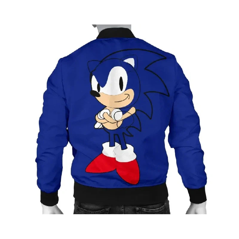 Sonic The Hedgehog 2 Bomber Varsity Jacket