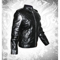 Batman Arkham Knight Black Leather Jacket