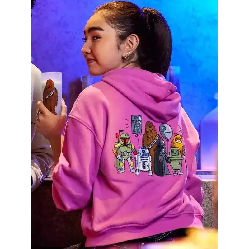 Star Wars Pink Zip-up Hoodie