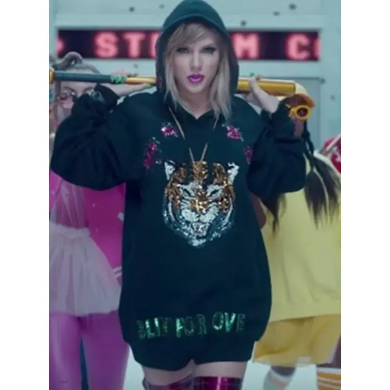 Tiger Print Taylor Swift Hoodie