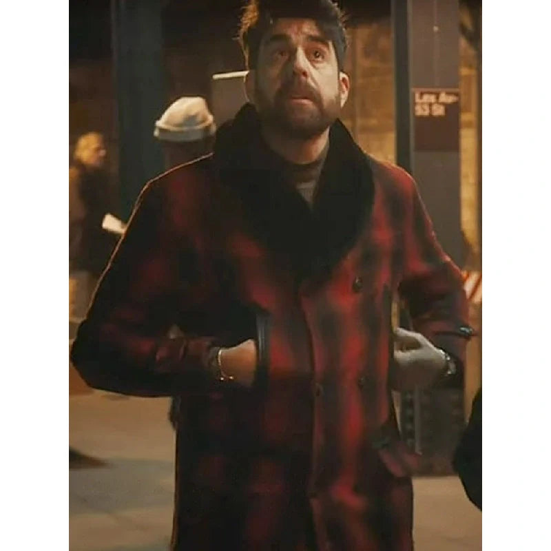 The Equalizer S04 Adam Goldberg Plaid Coat