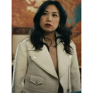 The Equalizer S04 Liza Lapira Cropped Tweed Jacket