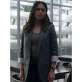 The Rookie S06 Alyssa Diaz Grey Plaid Blazer