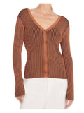 The View Alyssa Farah Griffin Brown Cardigan