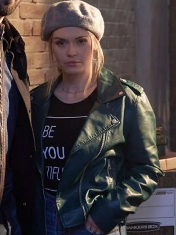 Tipline-Mysteries-Dial-1-for-Murder-2024-Holland-Roden-Green-Biker-Jacket