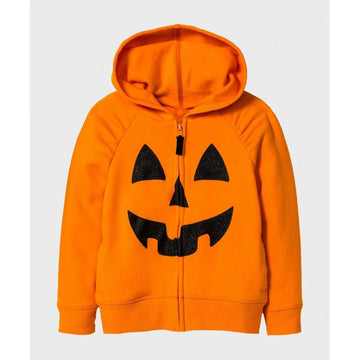 Halloween Pumpkin Orange Hoodie