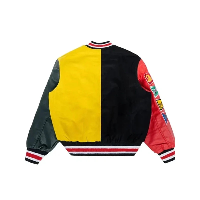 All Star Hipster Smoke Rise Varsity Unisex Jacket