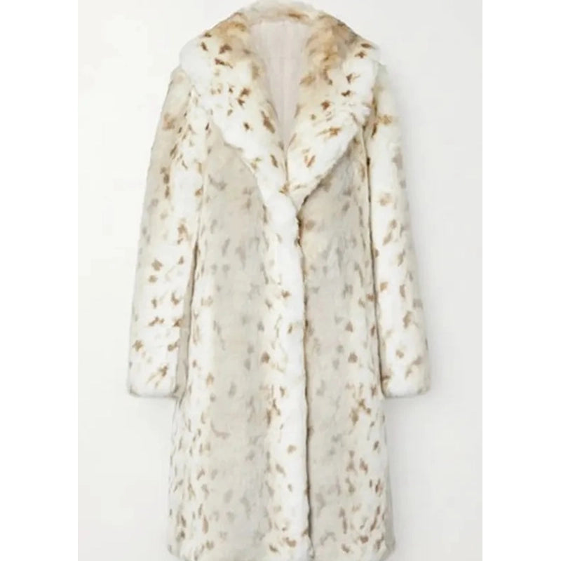 Yellowstone Season 4 Kelly Reilly Snow Lynx Coat