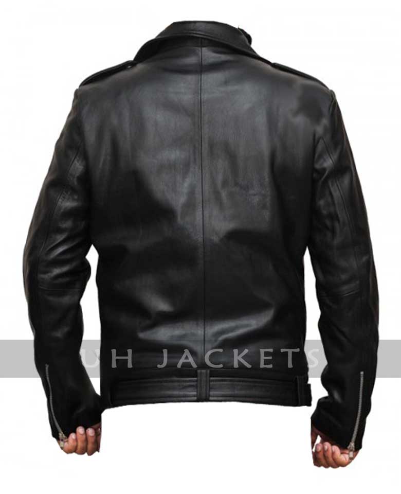 The Walking Dead Negan Leather Black Jacket