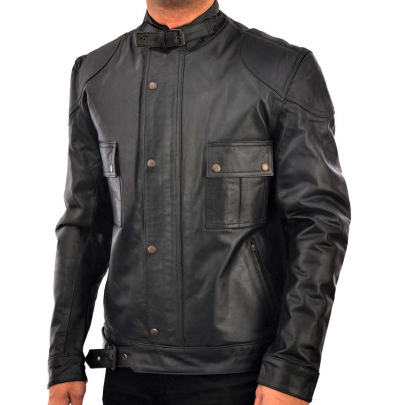 Wanted James McAvoy Wesley Gibson Black Leather Jacket