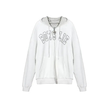 Boys Lie White Hoodie