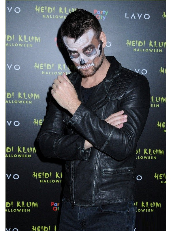 Adam Lambert Halloween Party Leather Jacket