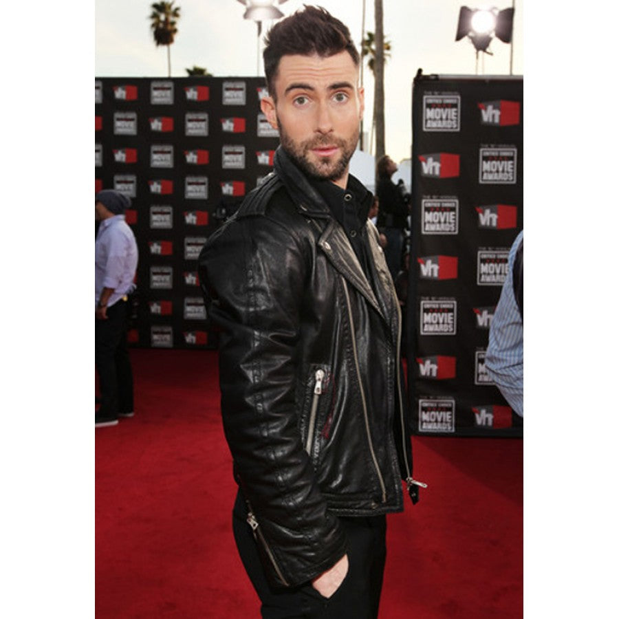 Adam Levine Black Jacket