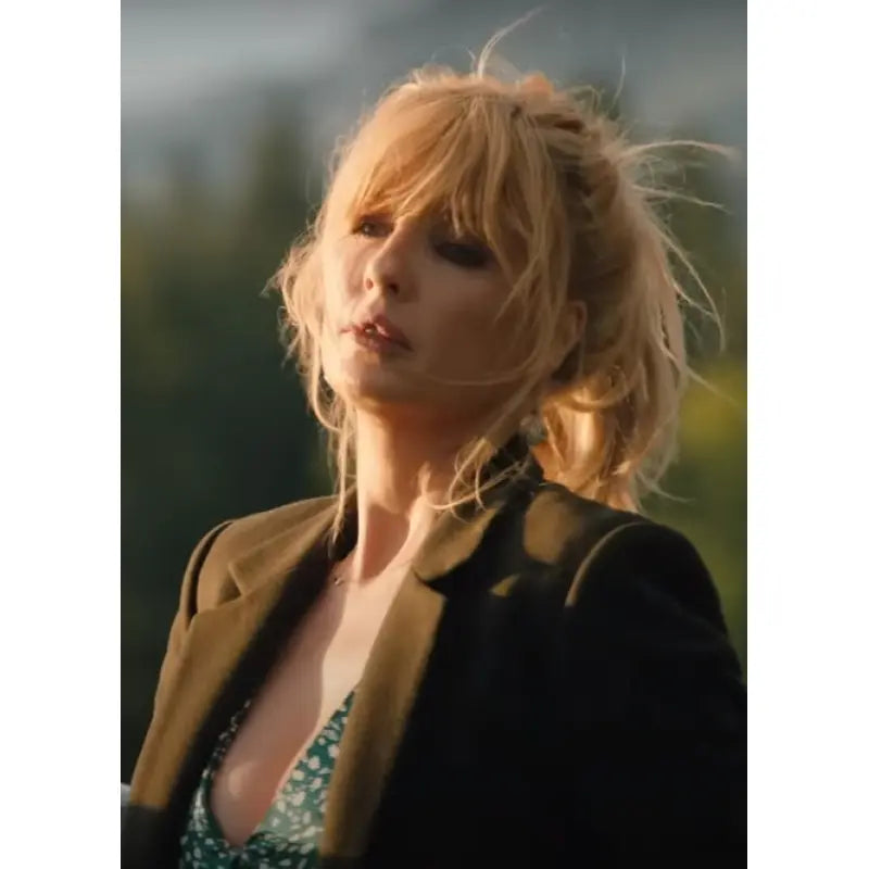 Yellowstone Season 5 Beth Dutton Brown Blazer