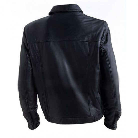 High Quality Black Men  Bomber Jacket.