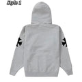 Chrome Hearts Grey Pullover Hoodie