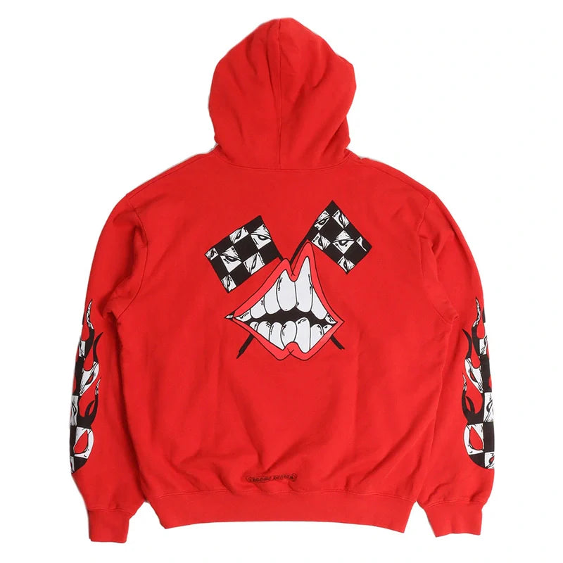 Chrome Hearts Red Hoodie