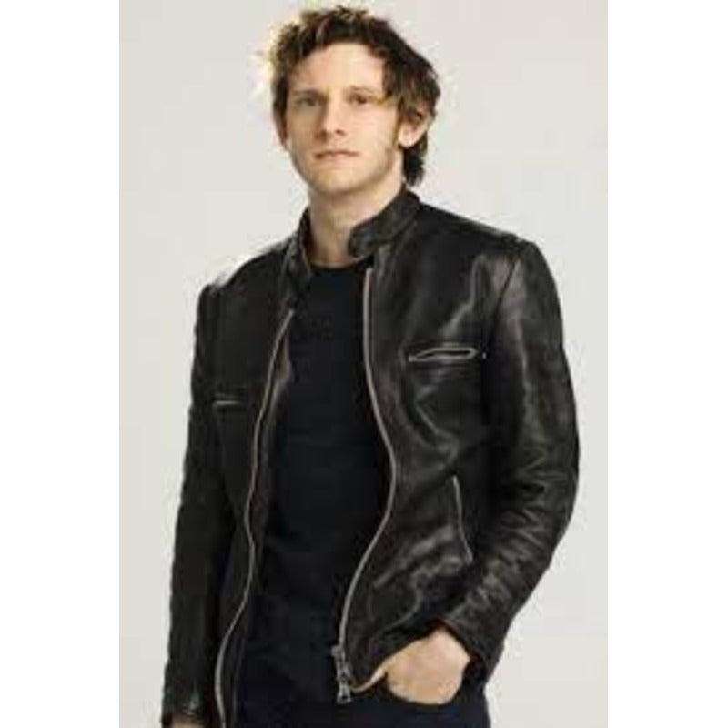 Griffin Leather Jumper Jacket