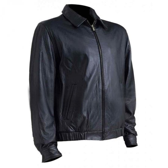 High Quality Black Men  Bomber Jacket.