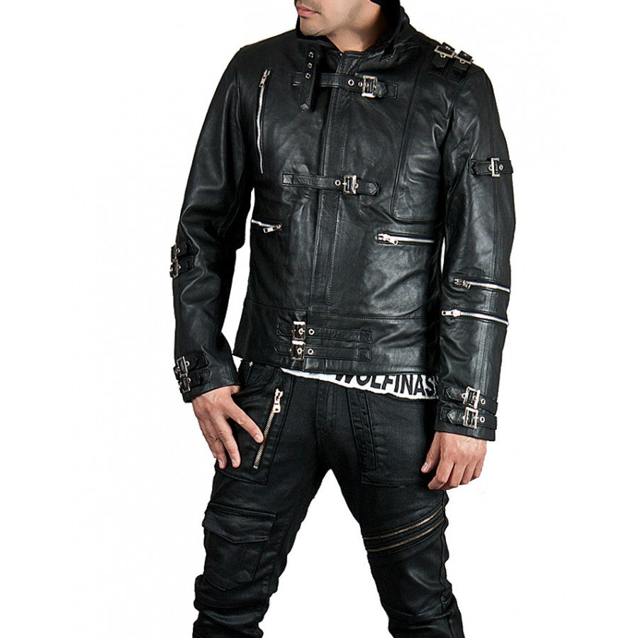 Bad Michael Jackson Black Leather Jacket