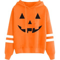 Spadehill Halloween Long Sleeve Pumpkin Hoodies