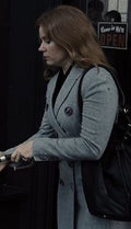 Zack Snyder's Justice League Amy Adams Grey Coat